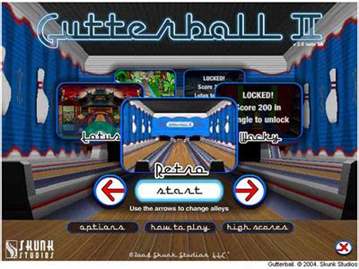 Gutterball 2 license code Skunk Studios has free games that are great, games such as Tamale Loco and QBeez